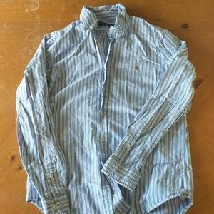 Ralph Lauren Polo Button Up Long Sleeve sz medium
